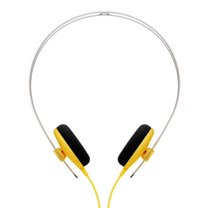 AIAIAI: Tracks Headphones w/ Mic - JJJJound Edition - Yellow - PRE-ORDER image 1