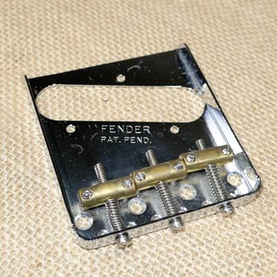 Bridge Chrome, Genuine 2013 USA Fender Telecaster - Same Day Shipping #DN05 image 3