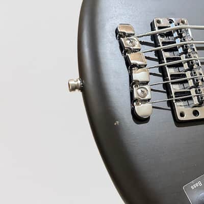 Warwick RockBass Corvette Basic 5 String Electric Bass Guitar - Nirvana Black image 5