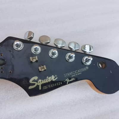 1986 SQUIER by FENDER STRATOCASTER - 24 3/4" SHORT SCALE - RARE image 8