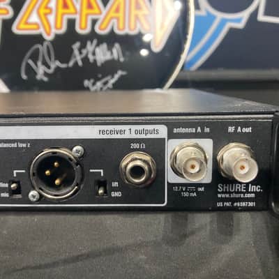 Shure Def Leppard's, UR4D Wireless Receiver 2010s (DL #5003) - Black Bild 11