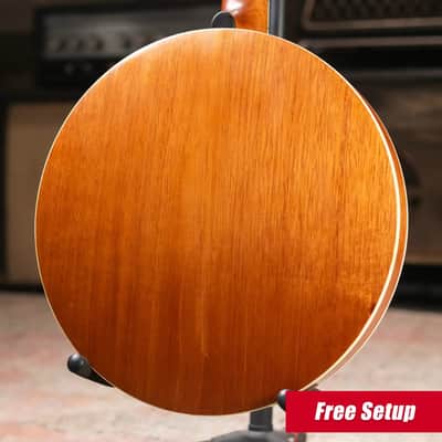 OME Banjos Gold Hill Primrose Classic 5-String Resonator Banjo with Hardshell Case image 2