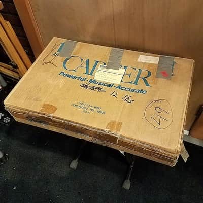 Carver Power Amp Used with box image 20