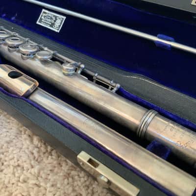 Haynes Flute HMF Gold Emb 1971 - Silver image 2