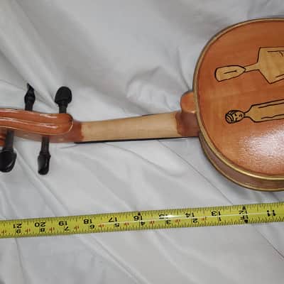 Folk Art Unusual Rare Samuel Eastman Viola 14" image 12
