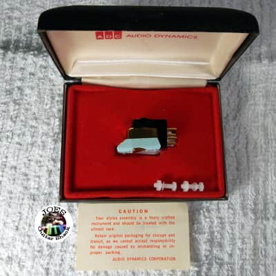 70's ADC QLN-II Highly Sought After Blue Gold Turntable Phono Cartridge Excellent Shape Original Stylus Plus Brand New ADC Elliptical Stylus - Comes with Screws Original Box Gorgeous Condition! image 8