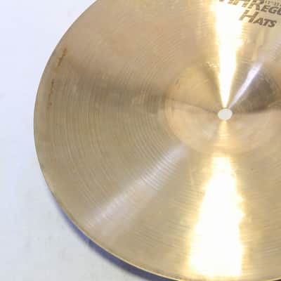 SABIAN HH Regular Hi-Hat 13-inch 800/1014 Sabian Hi-Hat Cymbal (06/15) image 4