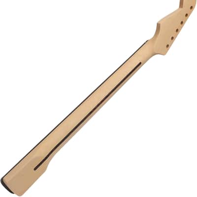 Strat Guitar Neck 22 Fret, Canadian Maple Electric Guitar Neck with Rosewood Fingerboard for ST Style Guitar Parts Replacement (For Right Hand) image 3