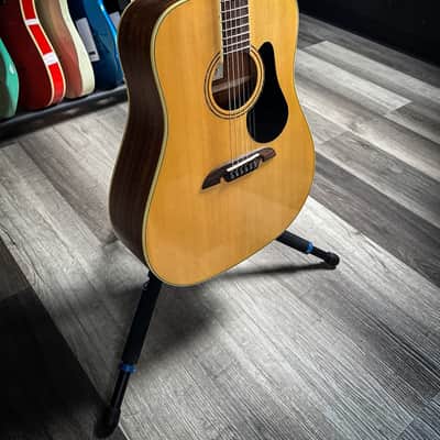 Alvarez AD60 Dreadnought Acoustic Guitar - Natural image 3