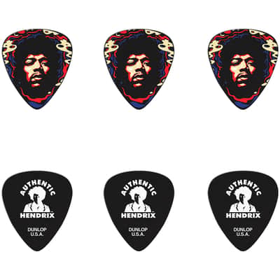 JHPT15H Jimi Hendrix Star Haze Boîte de 6 Dunlop image 1