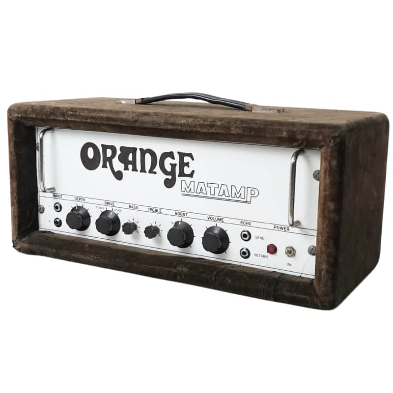 Orange Vintage Matamp 100W Head - 1970’s image 1