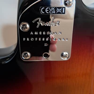 Fender Jazzmaster American pro II 2023 - Sunburst image 8