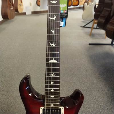 New PRS Paul Reed Smith S2 Custom 24 Fire Red Burst with PRS Signature Gigbag image 3