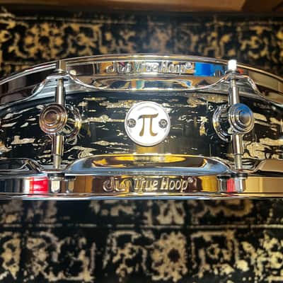 DW 3.14" x 14" Collector's Series Maple Pi Snare Drum - Black Oyster Glass w/ Chrome Hardware image 1