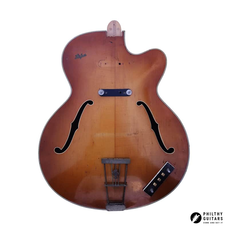 Hofner 500/5 "Stuart Sutcliffe" shortscale bass from 1960 in Sunburst, Body and Neck - Non Functioning