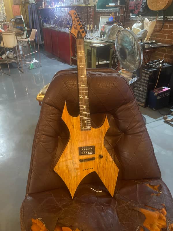 B.C. Rich Warlock Extreme Exotic FR - Spalted Maple - 6-String Electric Guitar image 1