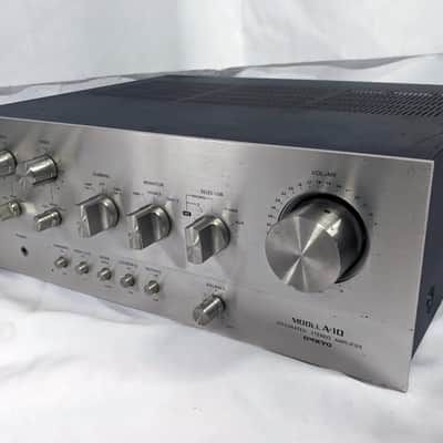 Onkyo A-10 Integrated Stereo Amplifier 1979 Silver image 1