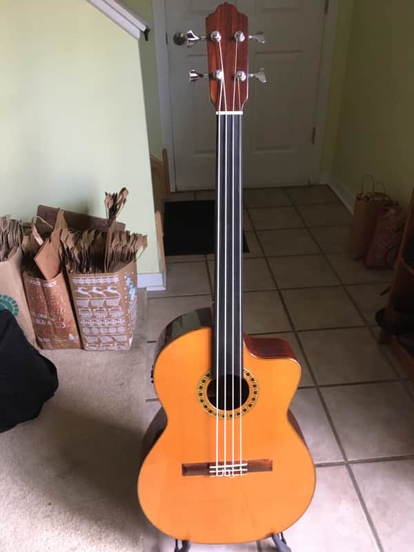 LaBella ABE 100 FC Fretless Acoustic Bass image 1