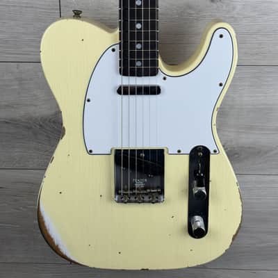 FENDER Custom Shop 67 Telecaster Relic, Vintage White image 3
