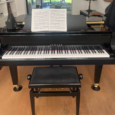 Yamaha GB1 K J2736742 2010 - Polished Ebony image 5