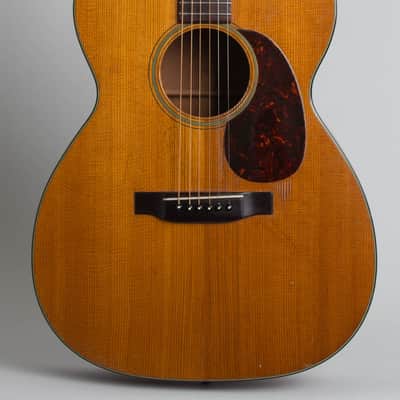 C. F. Martin  000-18 Flat Top Acoustic Guitar (1957), ser. #158451, period black hard shell case. image 3