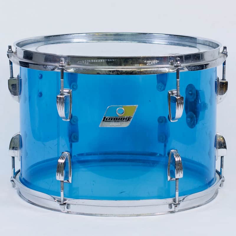 1970s Ludwig Vistalite 9x13" Mounted Tom with Single-Color Finish image 1