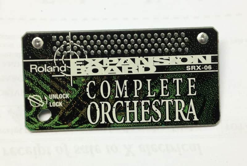 Roland SRX-06 COMPLETE ORCHESTRA EXPANSION CARD image 1