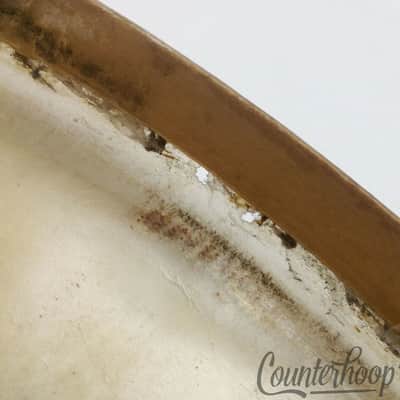 *Leedy&Ludwig 14" Calf Skin Snare Drum Resonant Head Vintage 50s Transparent USA image 4