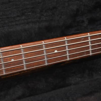 ibanez  edc 705 ergodyne 5 string bass guitar metallic grey image 7