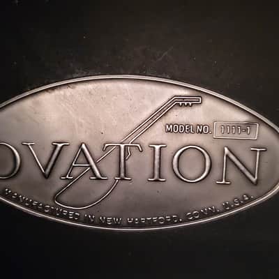 Ovation 1111-4 Acoustic Guitar mid-1970's image 14
