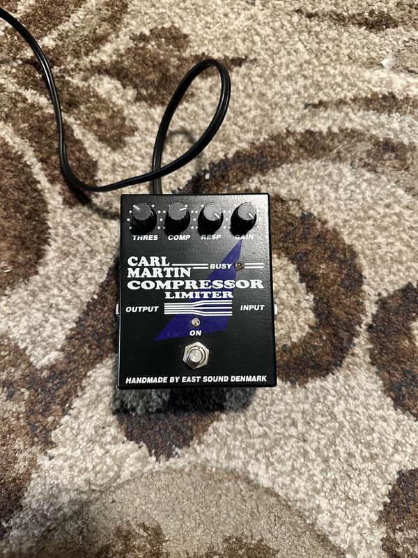 Carl Martin Compressor Limiter 2010s - Black image 1