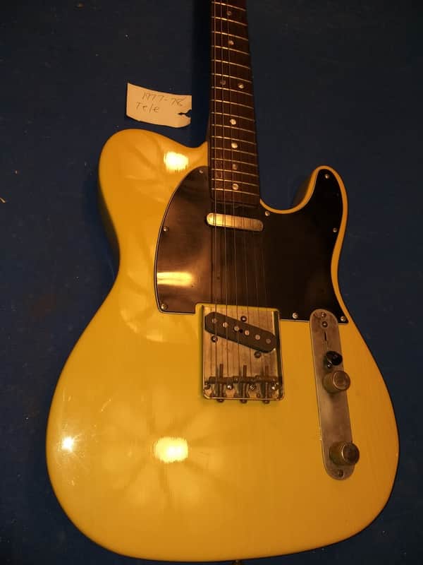 Fender Telecaster with Rosewood Fretboard 1976 - 1979 - Blonde image 1