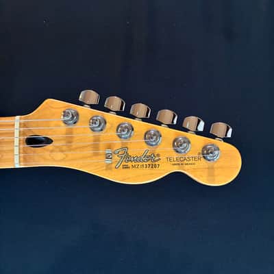 Immagine Fender MIM Standard Telecaster 2001 - Blue Agave Fender hardshell case included ★Playthrough video available★ - 9