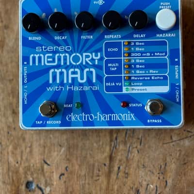 electro-harmonix Stereo Memory Man with Hazarai - Gearspace