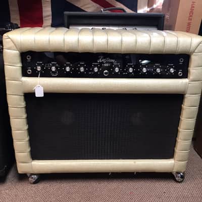Kustom K-100 2 x 12" Combo Amp 1970's Champagne Sparkle Tuck and Roll image 1