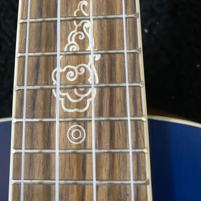 Fender Dhani Harrison Ukulele Sapphire Blue #CAU2112040 (1lbs, 9.2oz) image 4