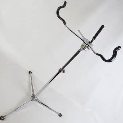Ludwig 1st-Gen WFL Atlas Flat Base Snare Drum Stand Chrome Flush Mickey Mouse50s image 6