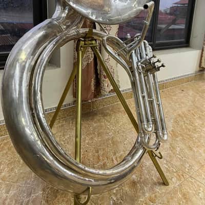 York Sousaphone Bbb USA 1980s - Silver image 2