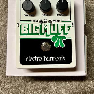 Electro-Harmonix Big Muff Pi with Tone Wicker Fuzz Pedal - Like New image 6