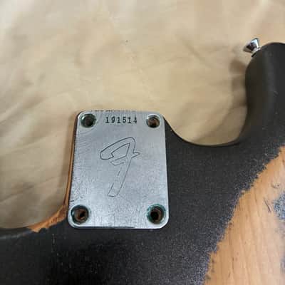 Fender Stratocaster 1966 - black metallic image 13
