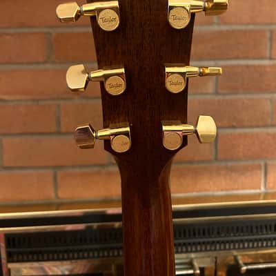 Taylor Limited Edition Custom Shop Grand Auditorium Sinker Redwood acoustic guitar  2014 - Sinker Redwood gloss top image 6