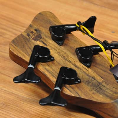 Warwick Corvette $$ Special Edition Tribal Black and Green image 14