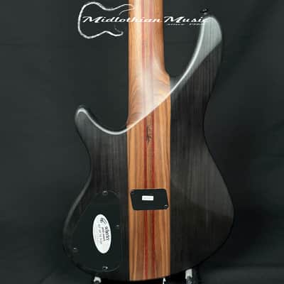 Schecter - Charles Berthoud - CB-5 - 5-String Active Bass Guitar - See Through Black Satin Finish image 6