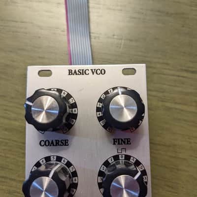 L-1 Synthesizer Basic VCO Eurorack Oscillator Silver image 3