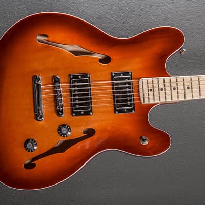 Squier Affinity Series Starcaster Deluxe - Sienna Sunburst image 1