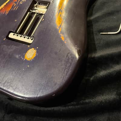 Oswald Guitars OS 2024 - Dark Purple over Sunburst image 10