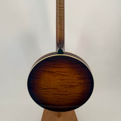 2005 Crafters of Tennessee Maple Classic 5-String Resonator Banjo, Curly Maple Flathead image 16