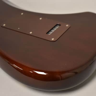 Fender Limited Edition Exotic Collection Shedua Top Stratocaster 2017 Shaded Edge Burst image 13