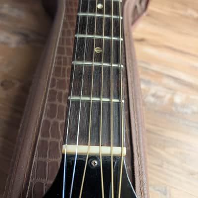 Gibson LG-1 Acoustic Guitar 00 Size 1964 Sunburst Great Condition W/OSSC image 11