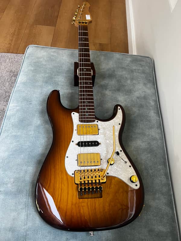 Warmoth Strat Custom 2015 - Tobacco Burst image 1
